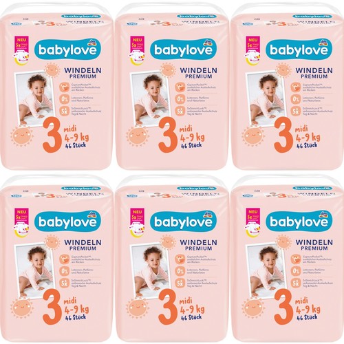 Windeln babylove - 6, x