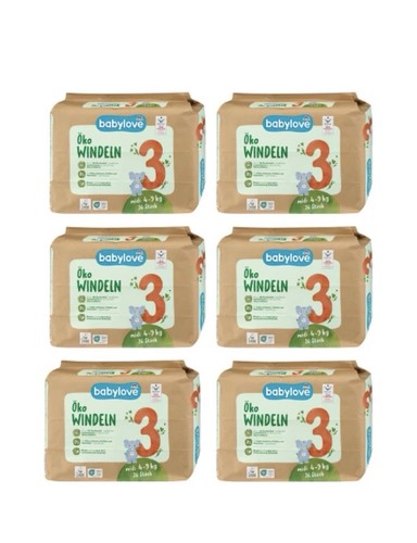 Babylove windeln 6er pack - windeln, 6er-pack