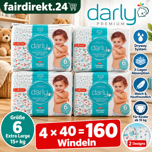 Darly premium windeln 6 - premium,